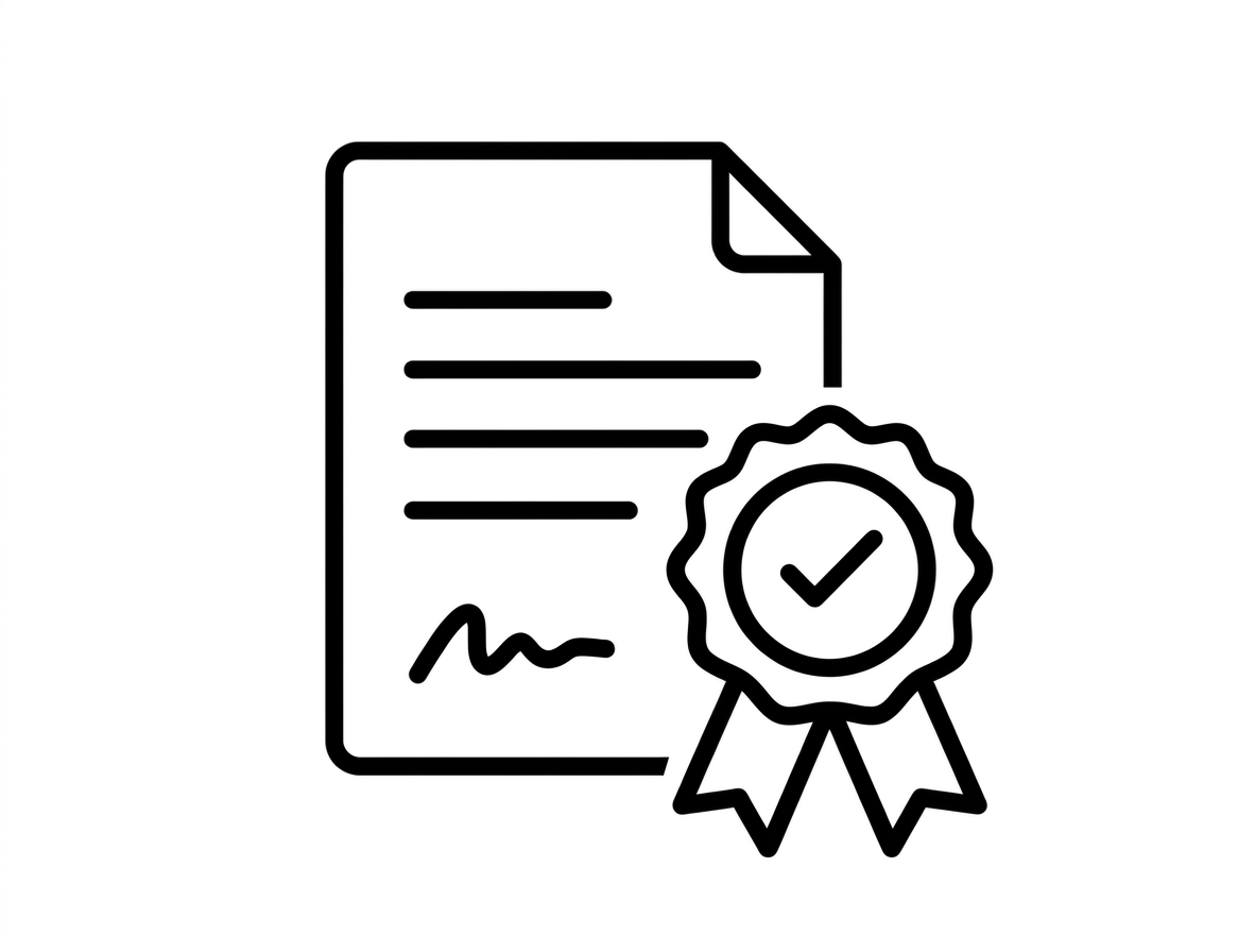 Certification & Verification icon